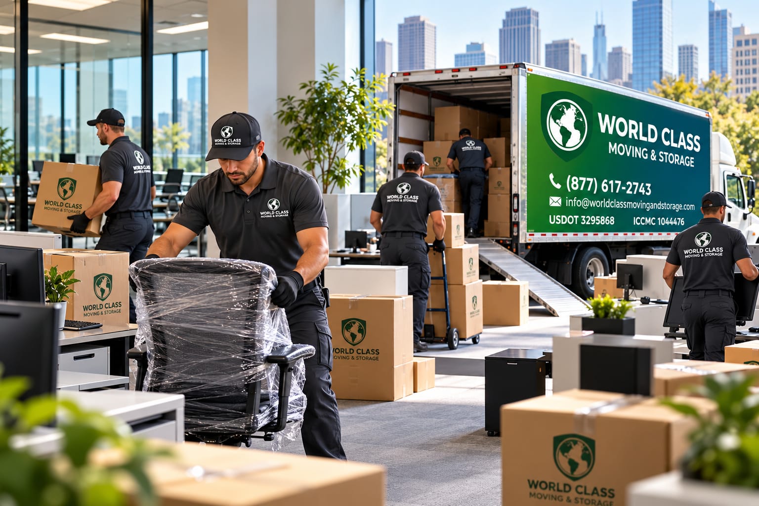IT & Equipment Moving by World Class Moving & Storage