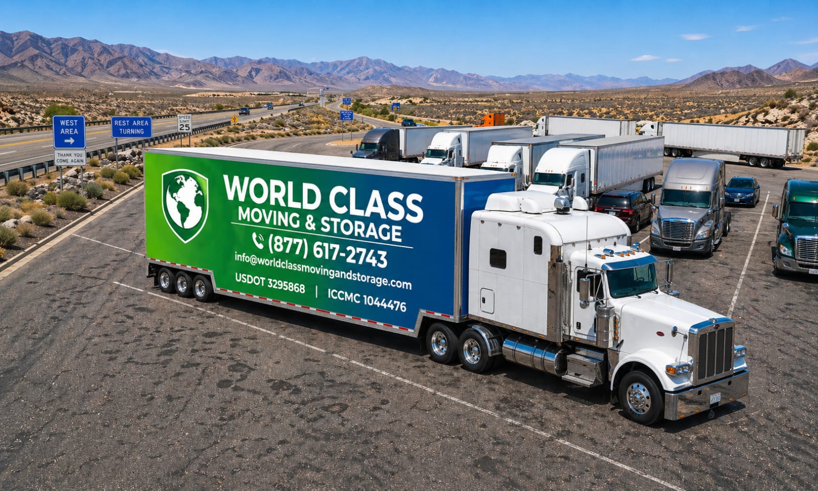 Movers protecting furniture and packing a home for a long-distance move